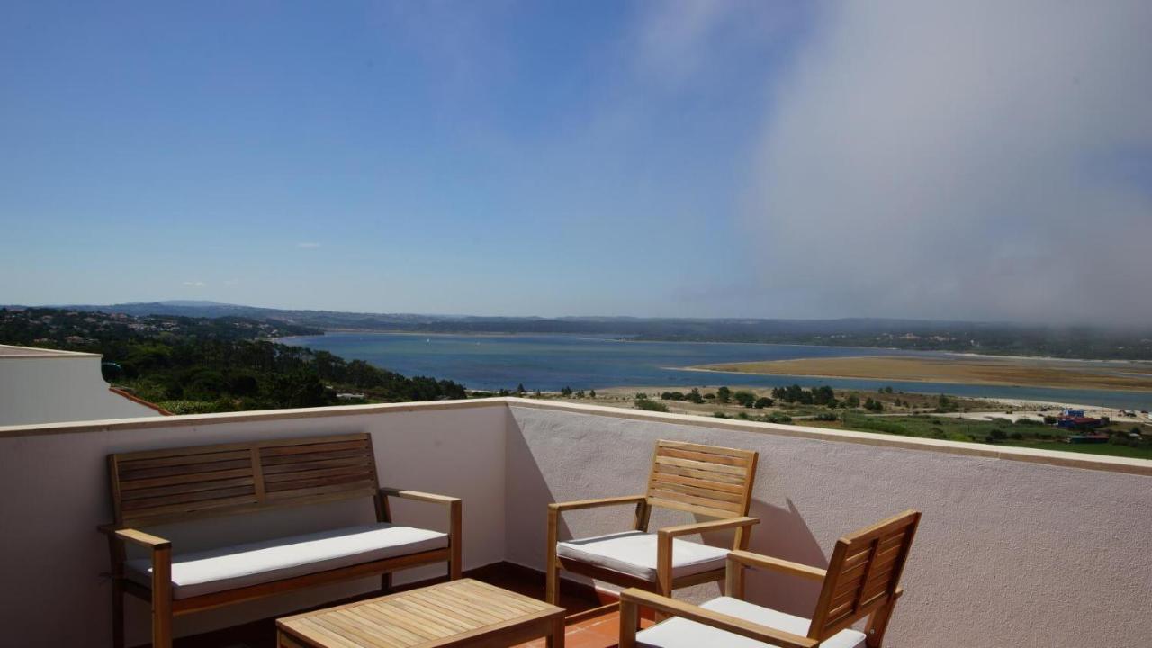Casa Feliz Obidos Lagoon And Sea View Foz do Arelho Bagian luar foto